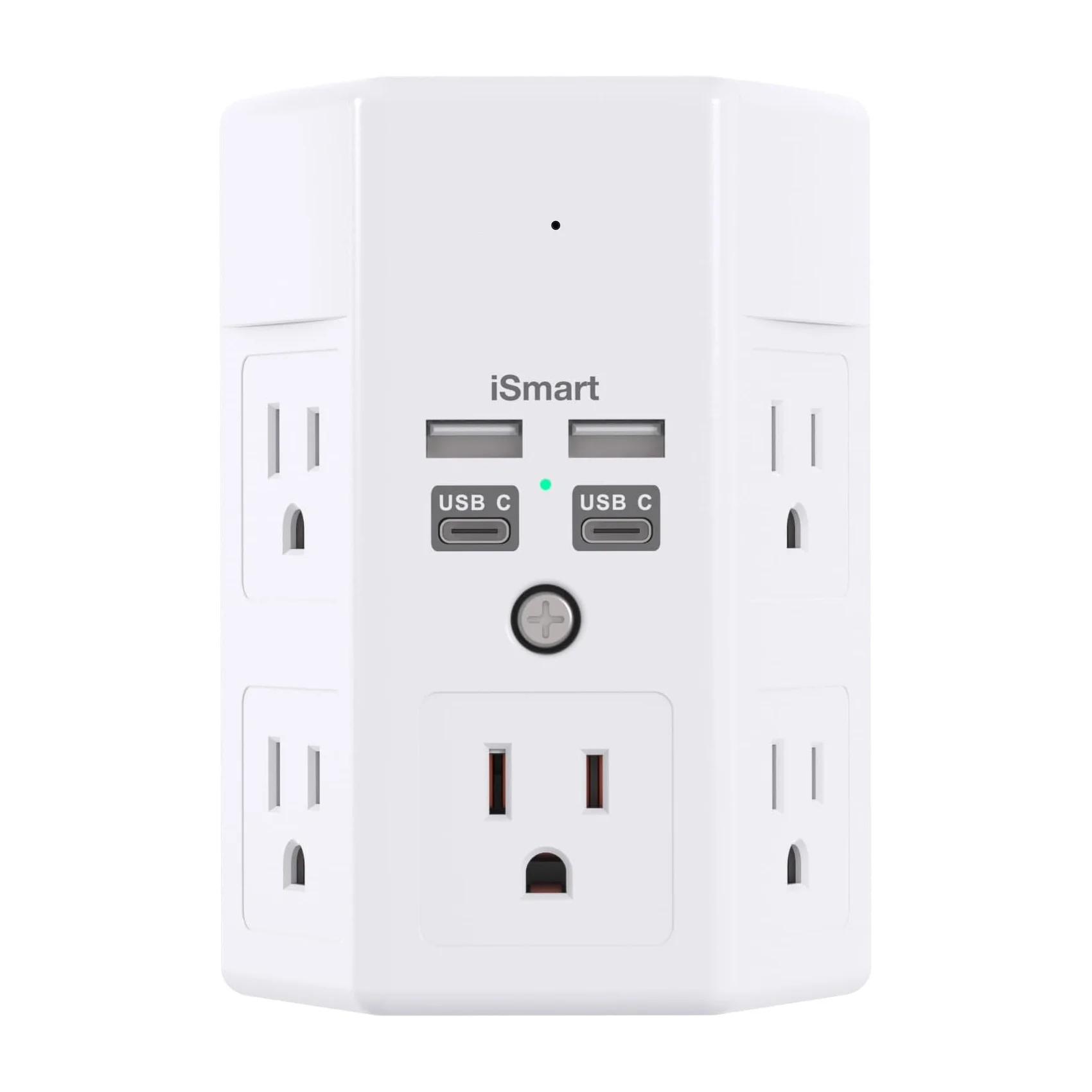 Multi-Outlet Tap Hidden Camera with 4K Live Streaming & Wi-Fi